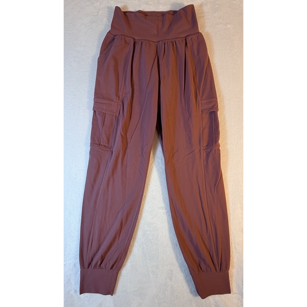Athleta Pants Women's Sz XS Tawny Rose Pink Salutation Cargo Jogger Pull On